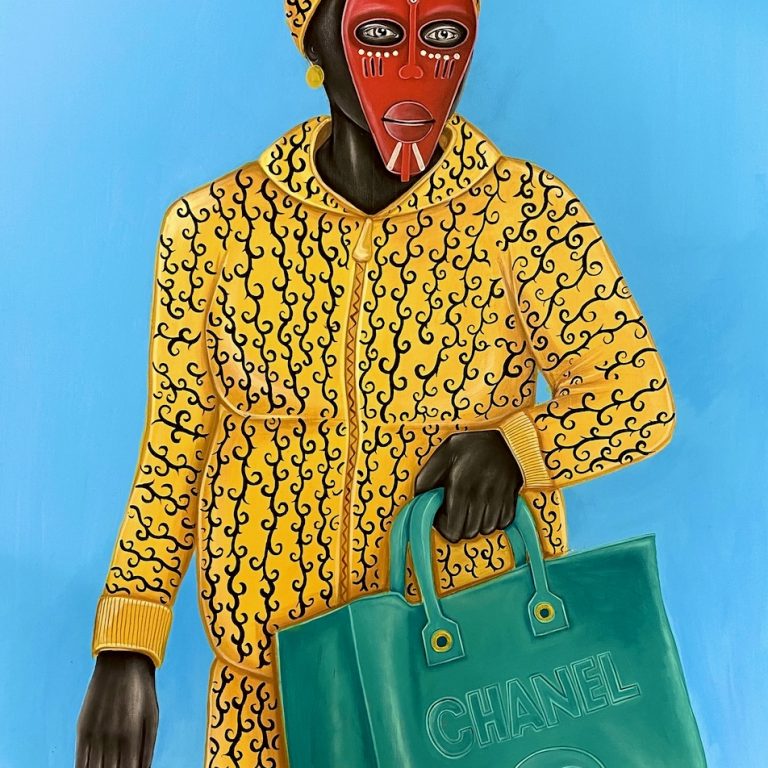 Chanel Number 2 2025 Acrylic on canvas 100cm by 80cm £2,500