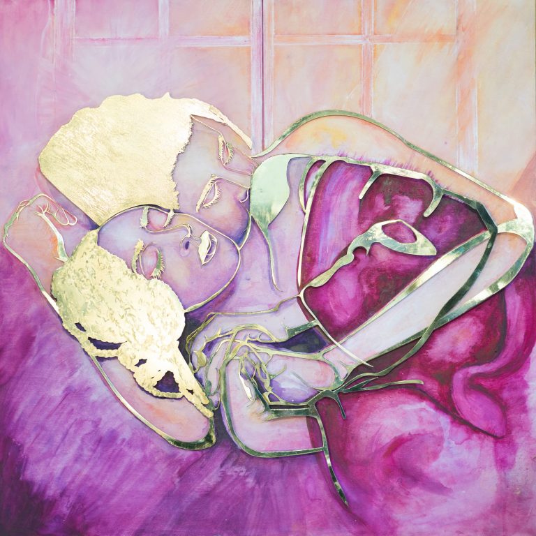 artwork by roisin jones named in the warmth of your arms